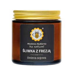 Śliwka z Frezją świeca z...