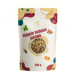 PISTACJE ŁUSKANE SUROWE /250G/